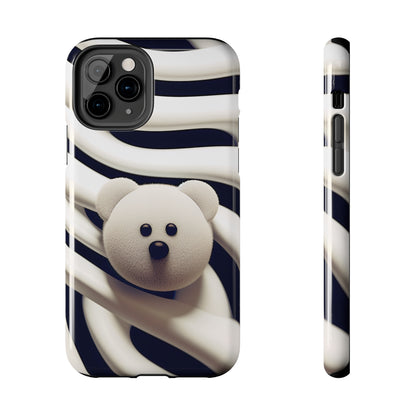 Zebra Print Teddy Bear (iPhone Case 11-15)Zebra Print Teddy Bear Phone Case for iPhone 11-15: Combining Glossy Elegance with Shockproof Functionality
Dive into the Exotic World of Zebra Patterns:
Get mesmeriRimaGallery
