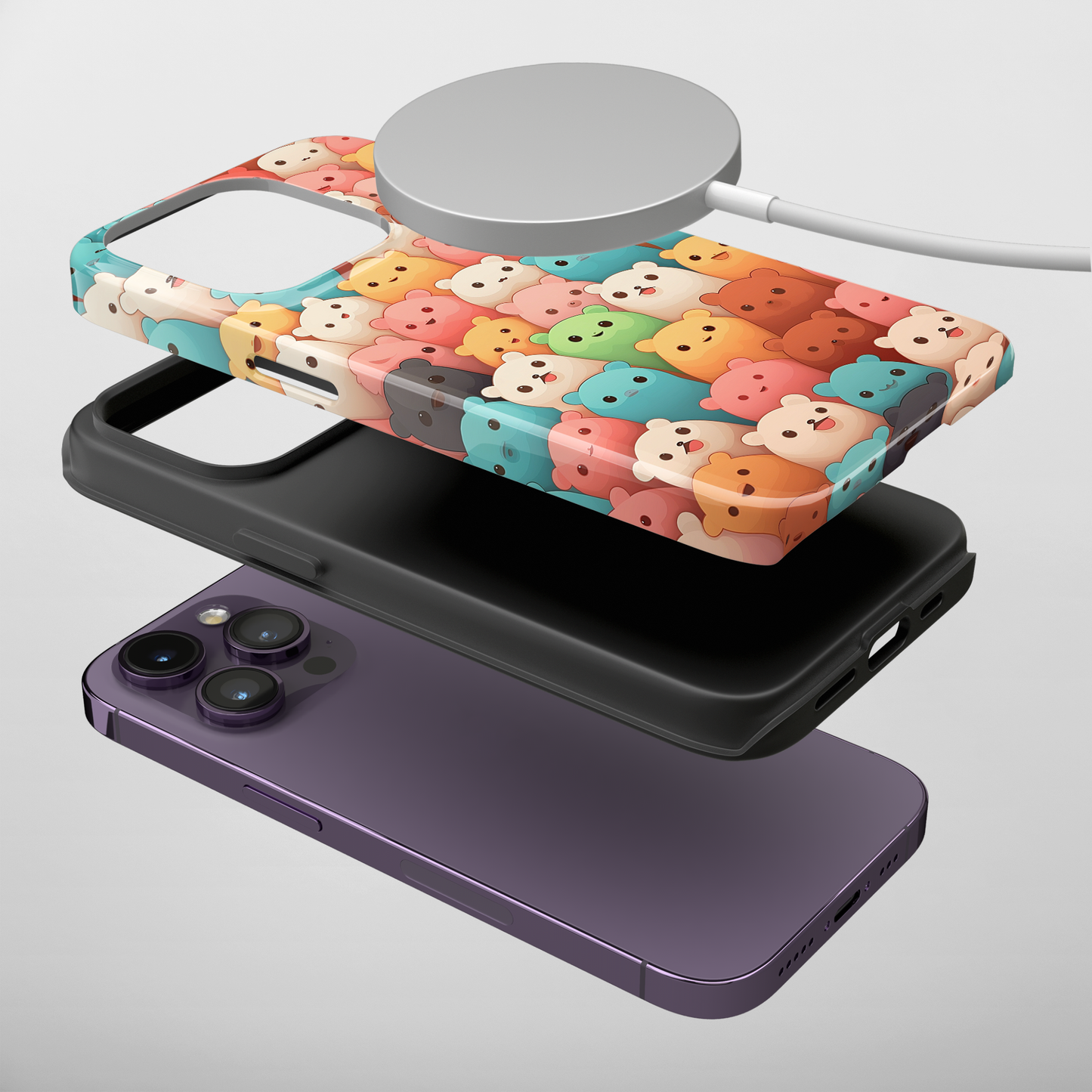 Bearable Cuteness (iPhone MagSafe Case)Bearable Cuteness MagSafe Durable Case: Style Meets Protection 📱✨
Upgrade your device with Rima Bearable Cuteness MagSafe Durable Case. This case isn’t just about sRimaGallery