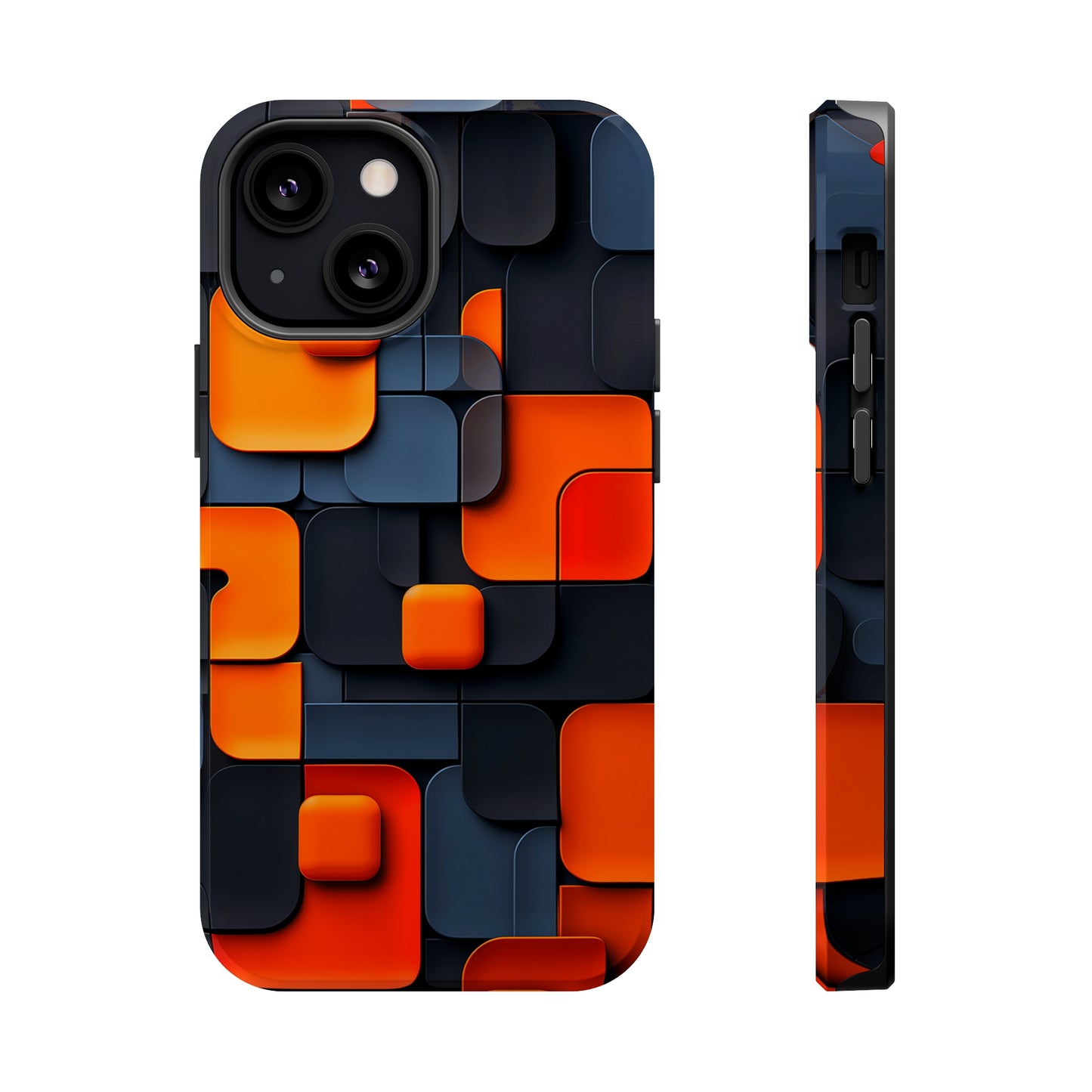 Tangerine Grid (iPhone MagSafe Case)Embrace sophistication with our MagSafe Case for iPhone 13-15: Sleek, durable, and MagSafe-ready for seamless style and unmatched protection.RimaGallery