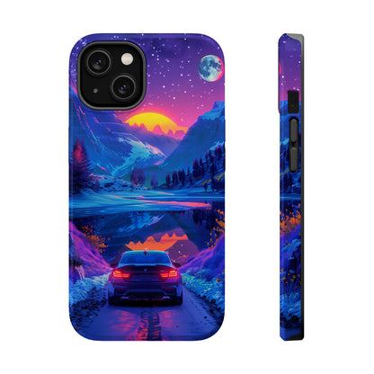 Celestial Drive (iPhone MagSafe Case)Celestial Drive Revolutionize your iPhone's look and feel with RIMA Tough Phone Case – ultimate protection meets elegant style for iPhone 11-15. Grab yours now! 🛡️?imaGallery