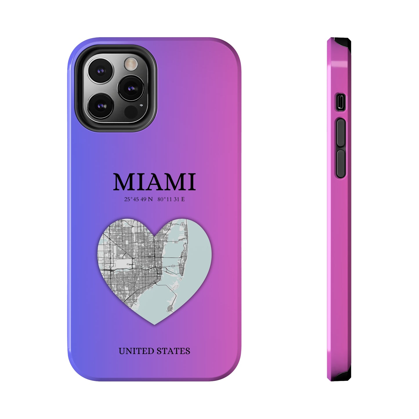 Miami Heartbeat - Magenta (iPhone Case 11-15)Elevate your iPhone's style with Rima's Miami Heartbeat case. Sleek, durable protection for models 11-15. Free US shipping.RimaGallery