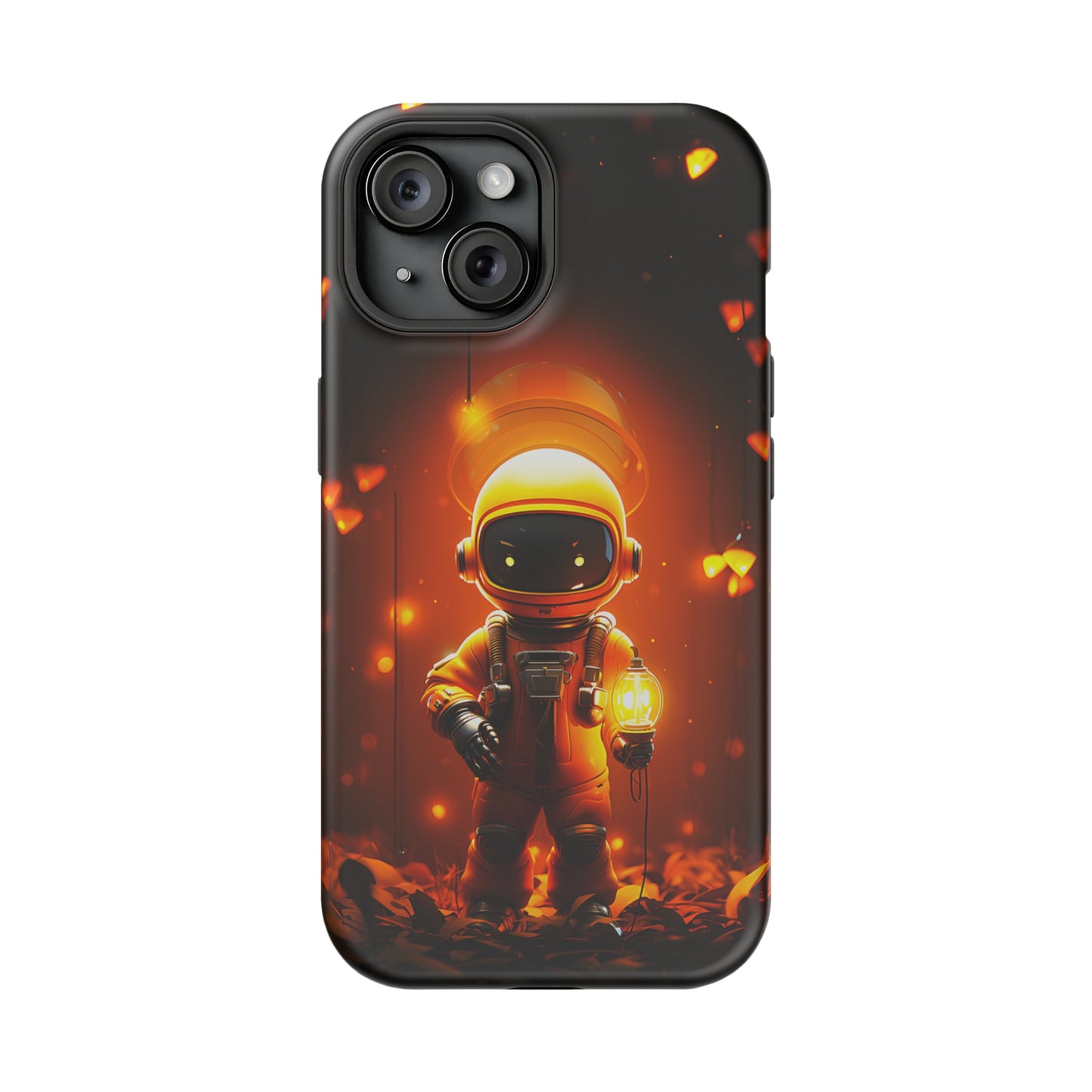 Yellow Astronaut Robot (iPhone MagSafe Case)Upgrade your phone's safety and style with Rima Yellow Astronaut Robot Beauty MagSafe Case. Dual-layer protection meets stunning design. Shop now for seamless MagSafRimaGallery