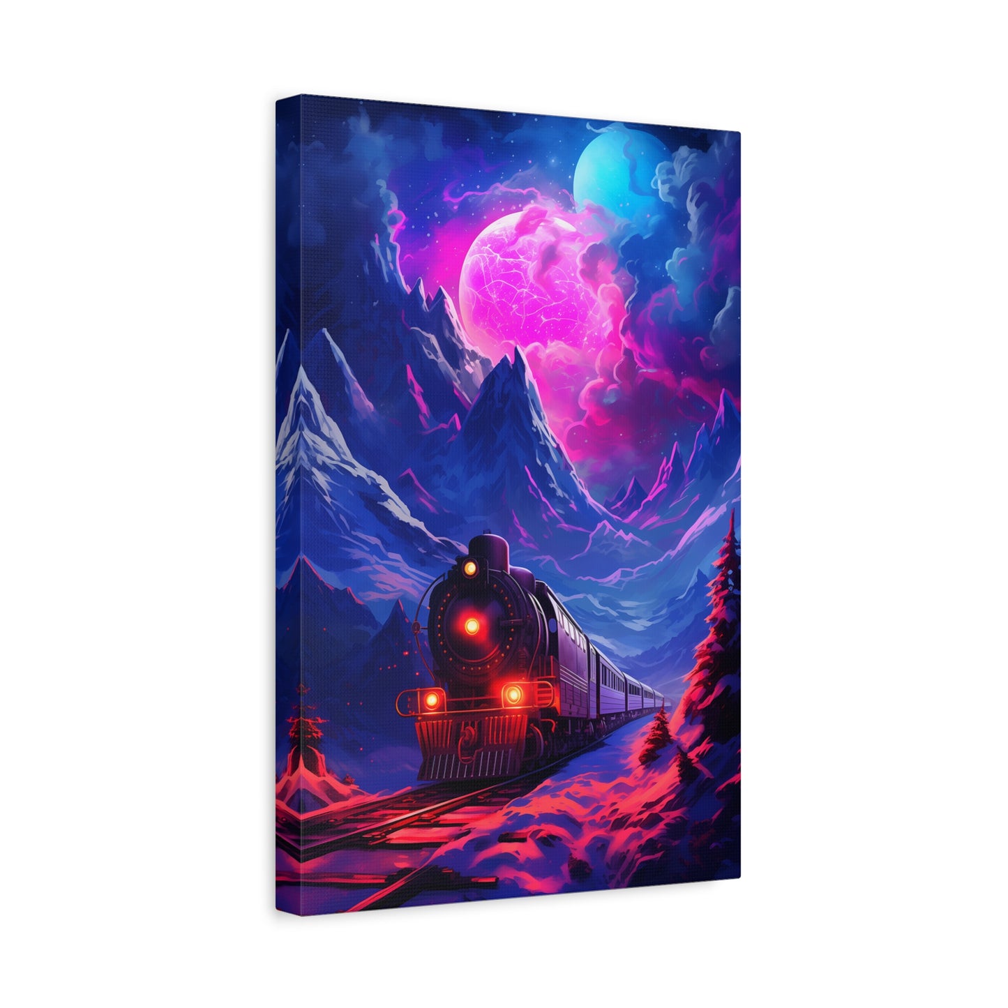 Polar Express Luminescence (Canvas)Polar Express Luminescence (Canvas  Matte finish, stretched, with a depth of 1.25 inches)
Struggling with low-quality canvases? Switch to RimaGallery! Our canvases aRimaGallery
