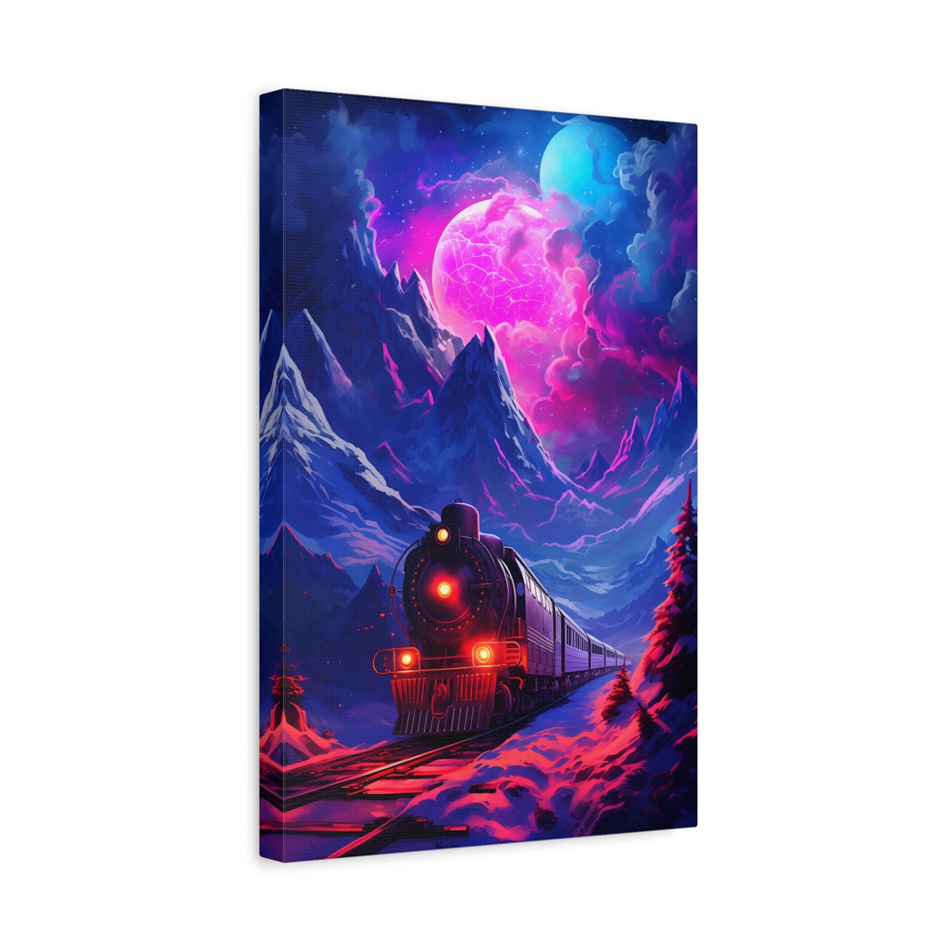 Polar Express Luminescence (Canvas)Polar Express Luminescence (Canvas  Matte finish, stretched, with a depth of 1.25 inches)
Struggling with low-quality canvases? Switch to RimaGallery! Our canvases aRimaGallery