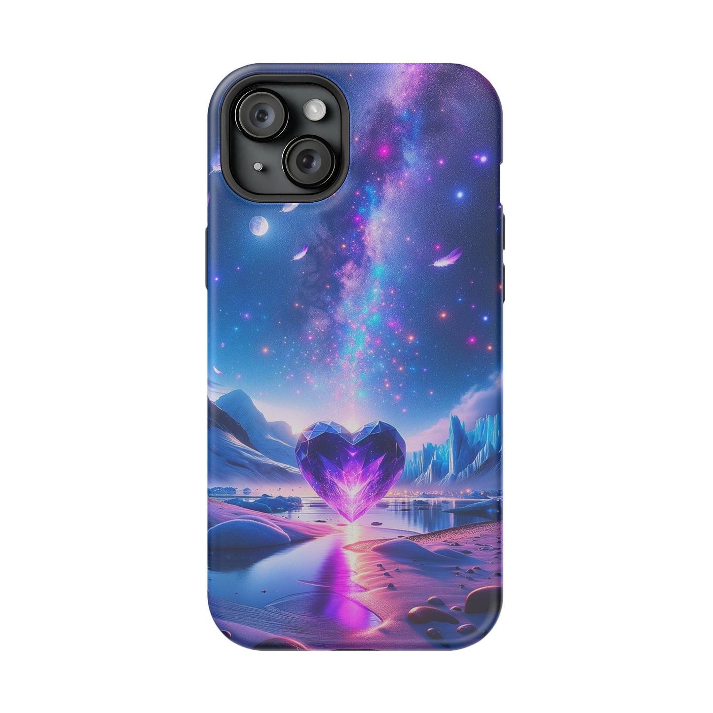 Galactic Heartbeat (iPhone MagSafe Case)Galactic Heartbeat MagSafe Durable Case: Style Meets Protection 📱✨
Upgrade your device with Rima Gallery's Galactic Heartbeat MagSafe Durable Case. This case isn’t RimaGallery