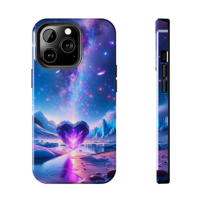 Galactic Heartbeat (iPhone Case 11-15)RIMA Tough Phone Case for iPhone 11-15: Where Style Meets Durability. Featuring a sleek design with MagSafe compatibility, this case offers unmatched protection and RimaGallery