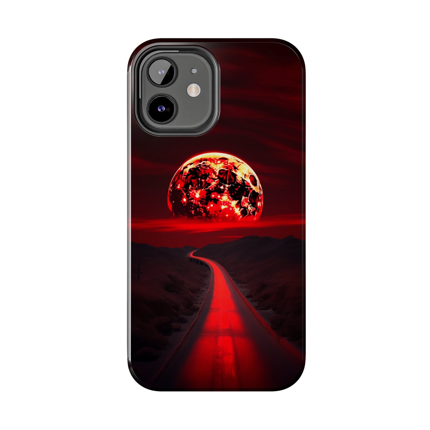Crimson Eclipse (iPhone Case 11-16)
