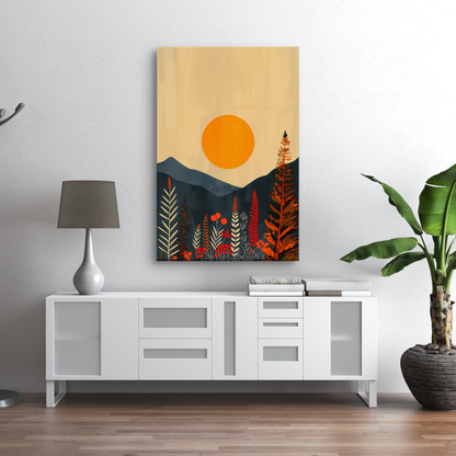 Amber Serenity (Canvas)Discover Amber Serenity at RimaGallery: a premium, eco-friendly canvas celebrating quality and sustainability. Elevate your space with vibrant, lasting art.RimaGallery