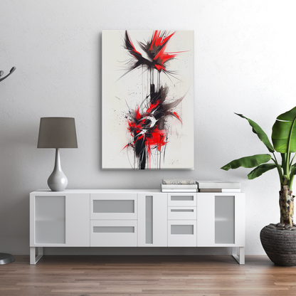 Ebony Flare (Canvas)Ebony Flare at RimaGallery: a premium, eco-friendly canvas celebrating quality and sustainability. Elevate your space with vibrant, lasting artRimaGallery
