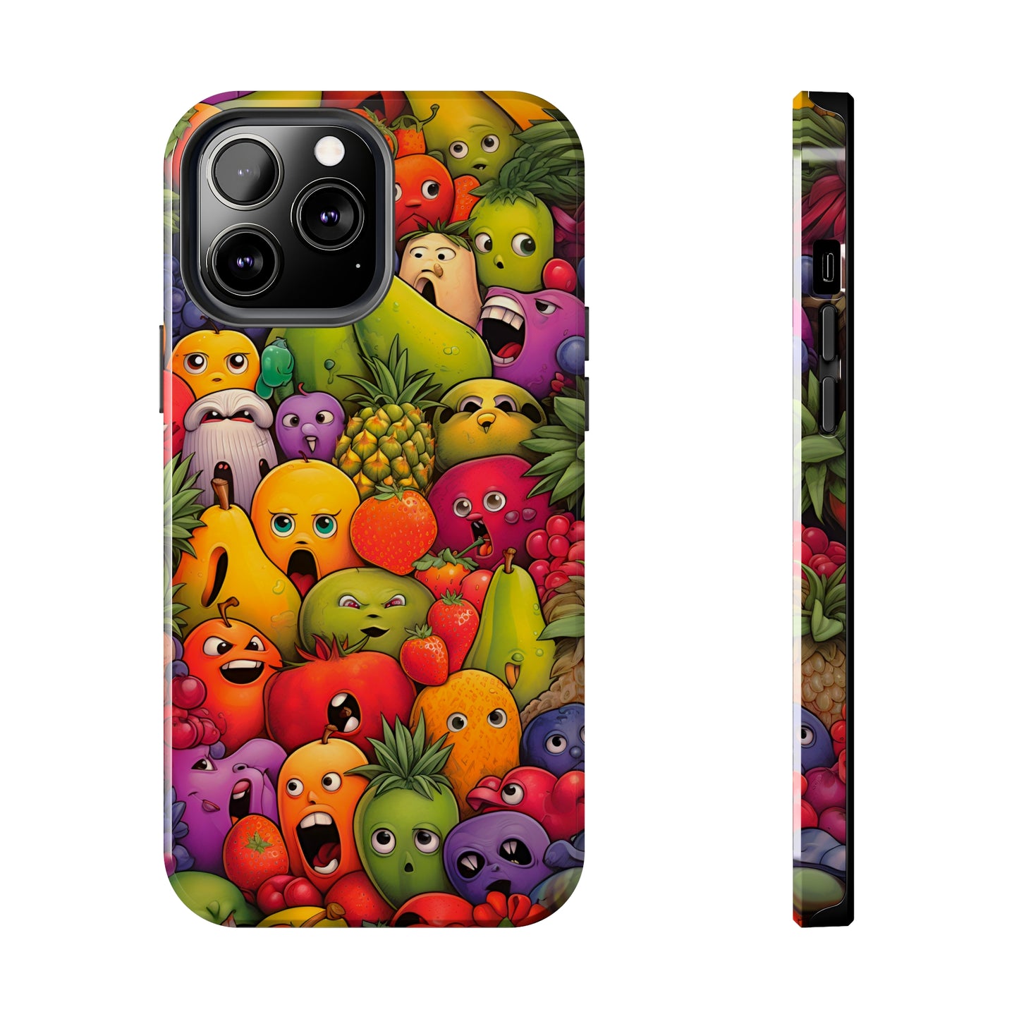 Fruits with Faces (iPhone Case 11-15)