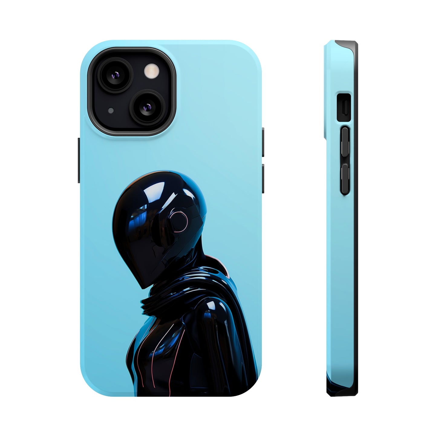 Sleek Cyborg (iPhone MagSafe Case)Sleek Cyborg MagSafe Durable Case: Style Meets Protection 📱✨
Upgrade your device with Rima Gallery's Sleek Cyborg MagSafe Durable Case. This case isn’t just about sRimaGallery