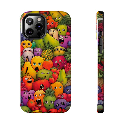 Fruits with Faces (iPhone Case 11-15)