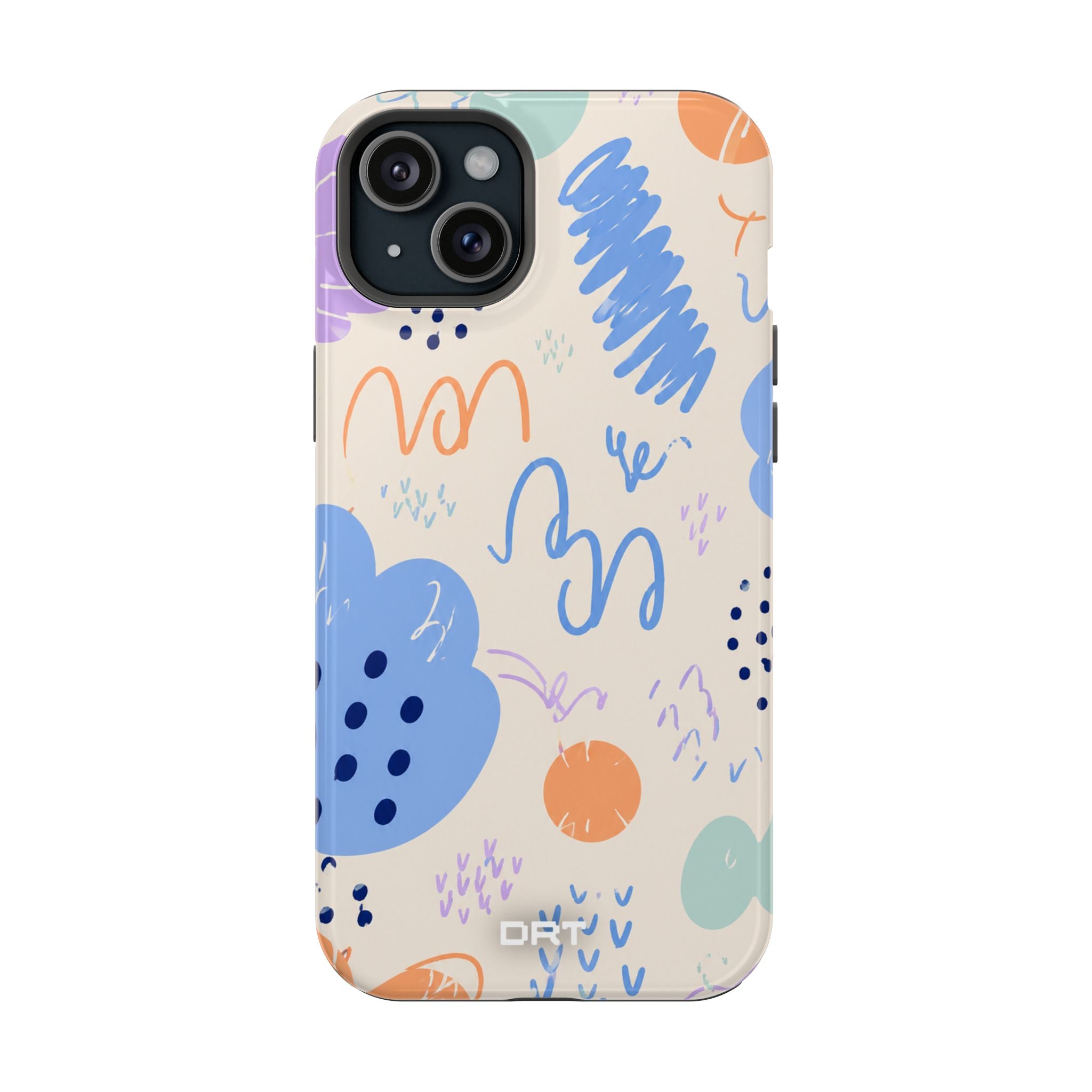 Abstract Doodle Magnetic Impact Phone Case