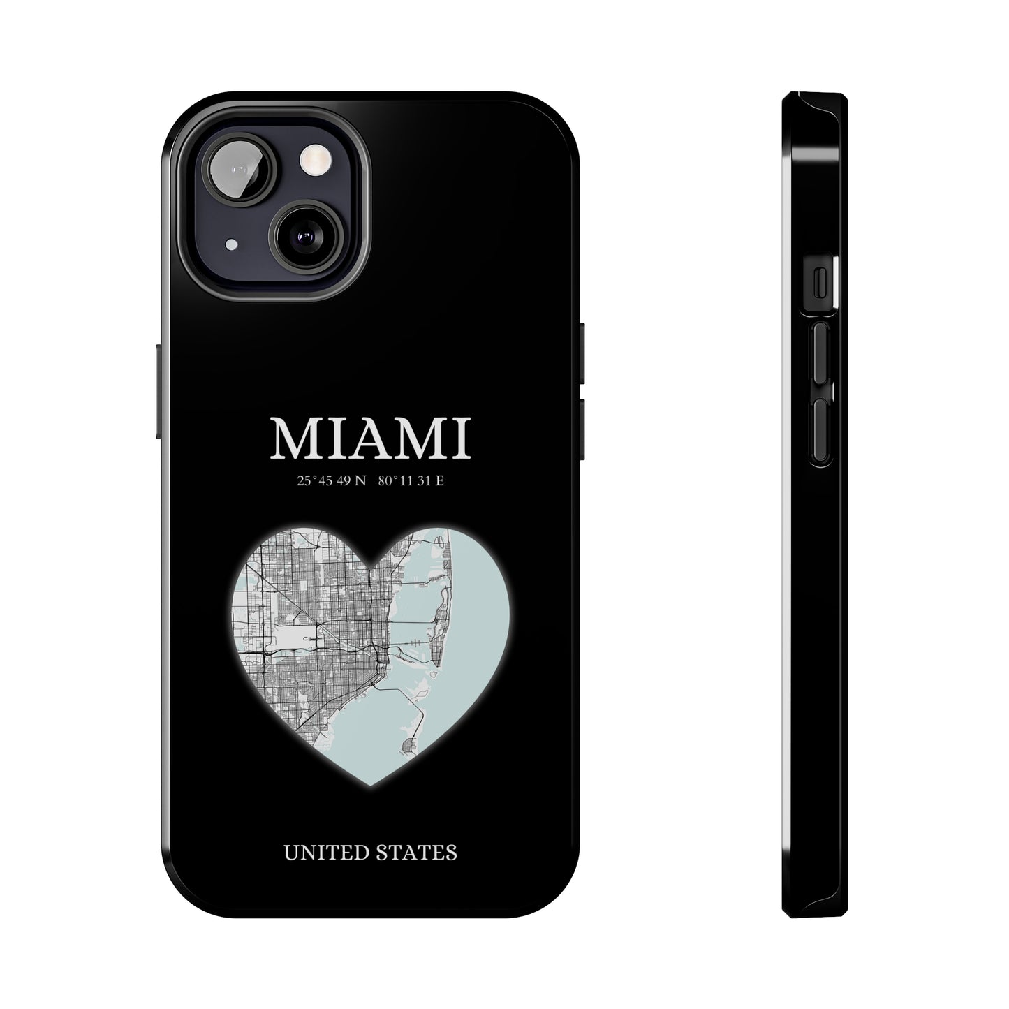Miami Heartbeat - Black (iPhone Case 11-15)Elevate your iPhone's style with Rima's Miami Heartbeat case. Sleek, durable protection for models 11-15. Free US shipping.RimaGallery
