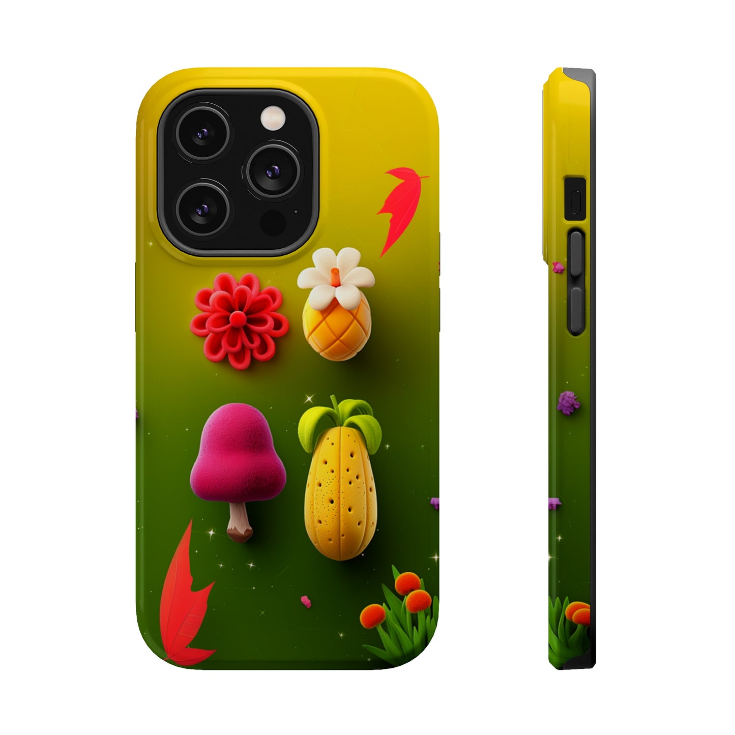 Whimsy Garden (iPhone MagSafe Case)Rima Gallery presents the exclusive Psychedelic Flow MagSafe Durable Case For iphone 13, 14, 15, Pro, Max. Upgrade to our iPhone 13-15 MagSafe Case: Dual-layer proteRimaGallery