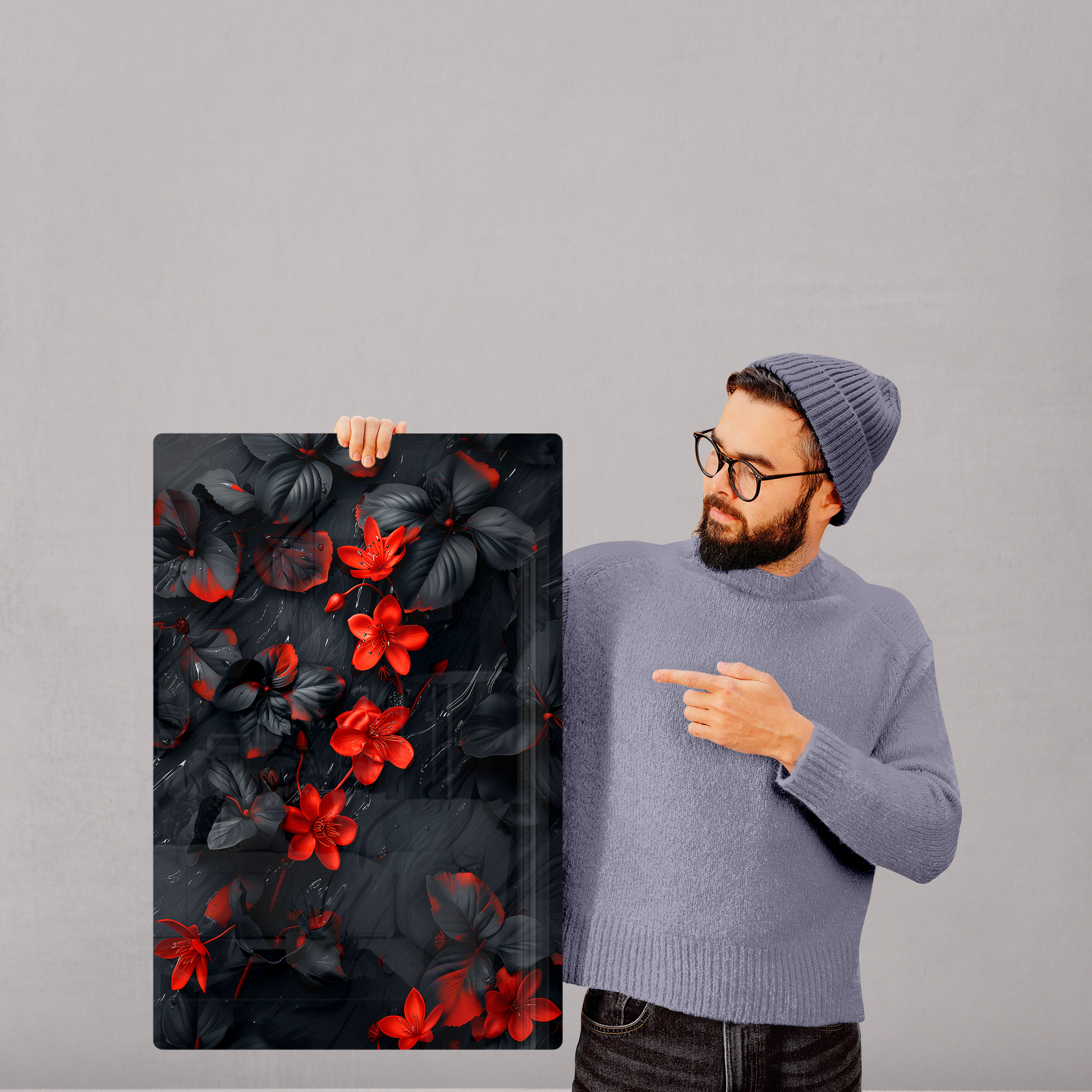 Midnight Bloom (Acrylic)Elevate your space with our sophisticated Acrylic Prints, blending modern art with durability. Perfect for art lovers and design enthusiasts, our prints offer vibranRimaGallery