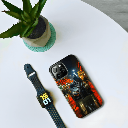 Man Ghost Mask (iPhone Case 11-15)Protect your iPhone 11-15 in style with this tough man ghost mask phone case 👻📱. Made from durable polycarbonate and rubber, this case is impact resistant and shocRimaGallery