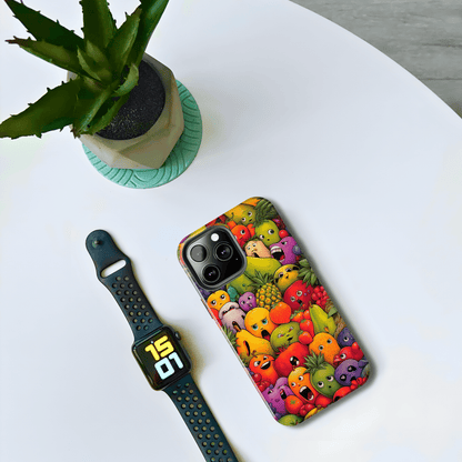 Fruits with Faces (iPhone Case 11-15)