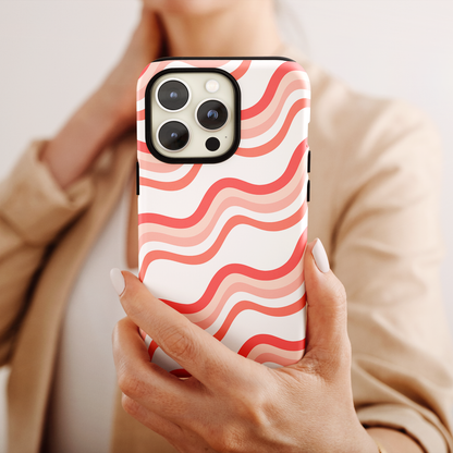 Wavy Stripes Pattern (iPhone Case 11-15)Elevate your iPhone's style with Rima's Wavy Stripes Pattern case. Sleek, durable protection for models 11-15. Free US shipping.RimaGallery