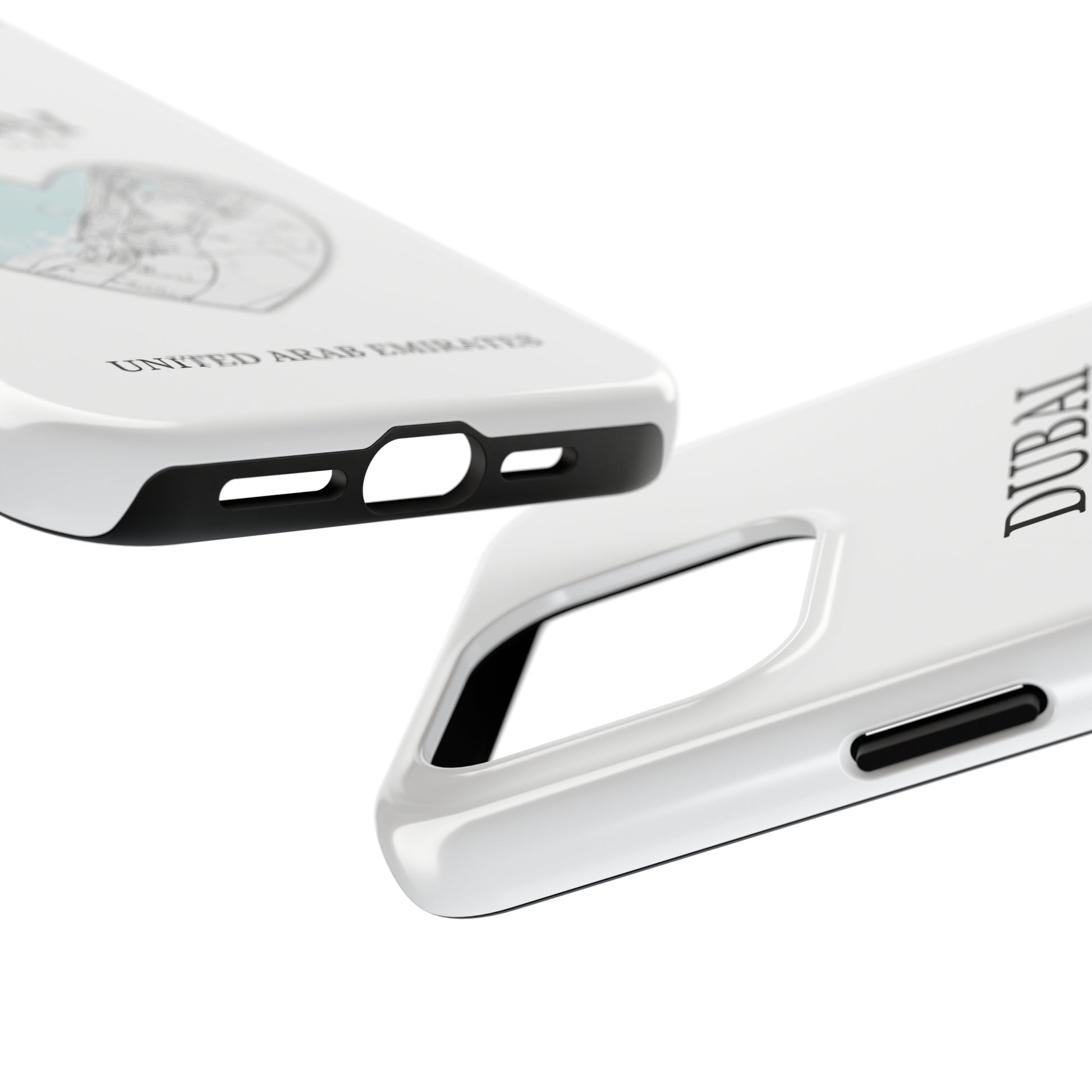 Dubai Heartbeat - White (iPhone MagSafe Case)Celestial Drive Revolutionize your iPhone's look and feel with RIMA Tough Phone Case – ultimate protection meets elegant style for iPhone 11-15. Grab yours now! 🛡️?imaGallery