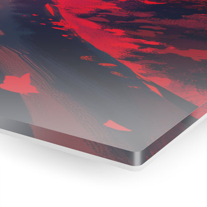 Autumn Drive (Acrylic)Step into the universe with an A drift car journey through a fiery autumnal forest. Acrylic art from RimaGallery. Experience the cosmos in your home with vibrant, etRimaGallery