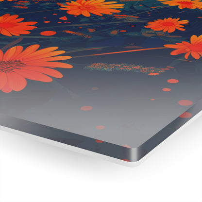 Flutter Bloom (Acrylic)Make a statement with Flutter Bloom acrylic prints. The 1⁄4" acrylic panel exudes the illusion of a smooth glass surface for vibrant artwork. Pre-installed hanging hRimaGallery