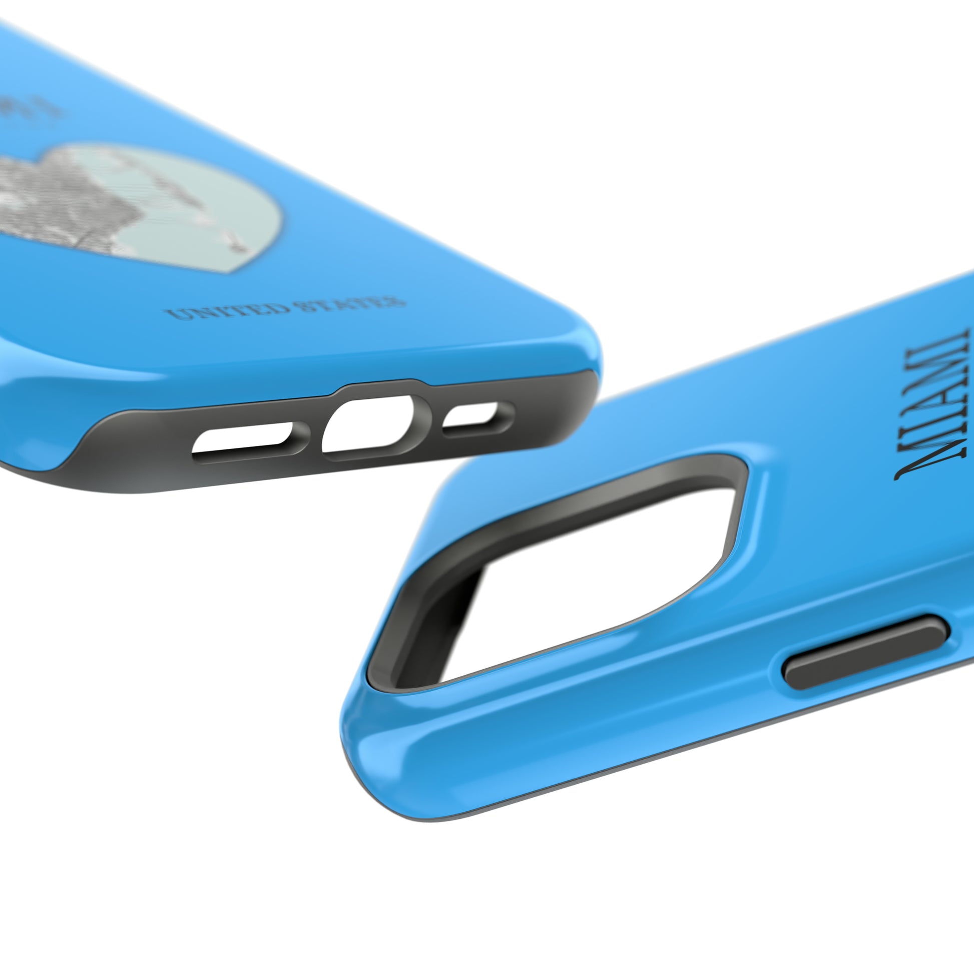 Miami Heartbeat - Sky Blue (iPhone MagSafe Case)Elevate your iPhone's style with the Miami Heartbeat Sky Blue MagSafe Case, offering robust protection, MagSafe compatibility, and a choice of matte or glossy finishRimaGallery