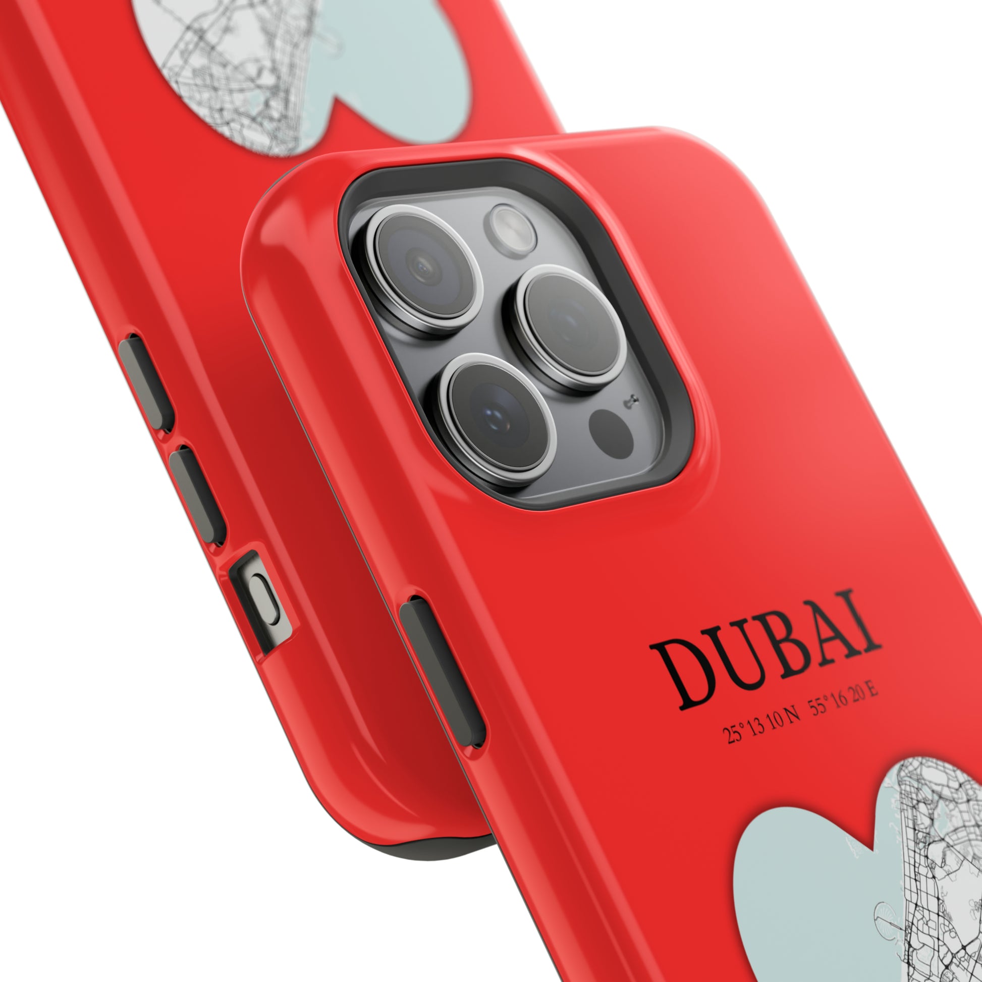 Dubai Heartbeat - Red (iPhone MagSafe Case)Elevate your iPhone's style with the Dubai Heartbeat Red MagSafe Case, offering robust protection, MagSafe compatibility, and a choice of matte or glossy finish. PerRimaGallery