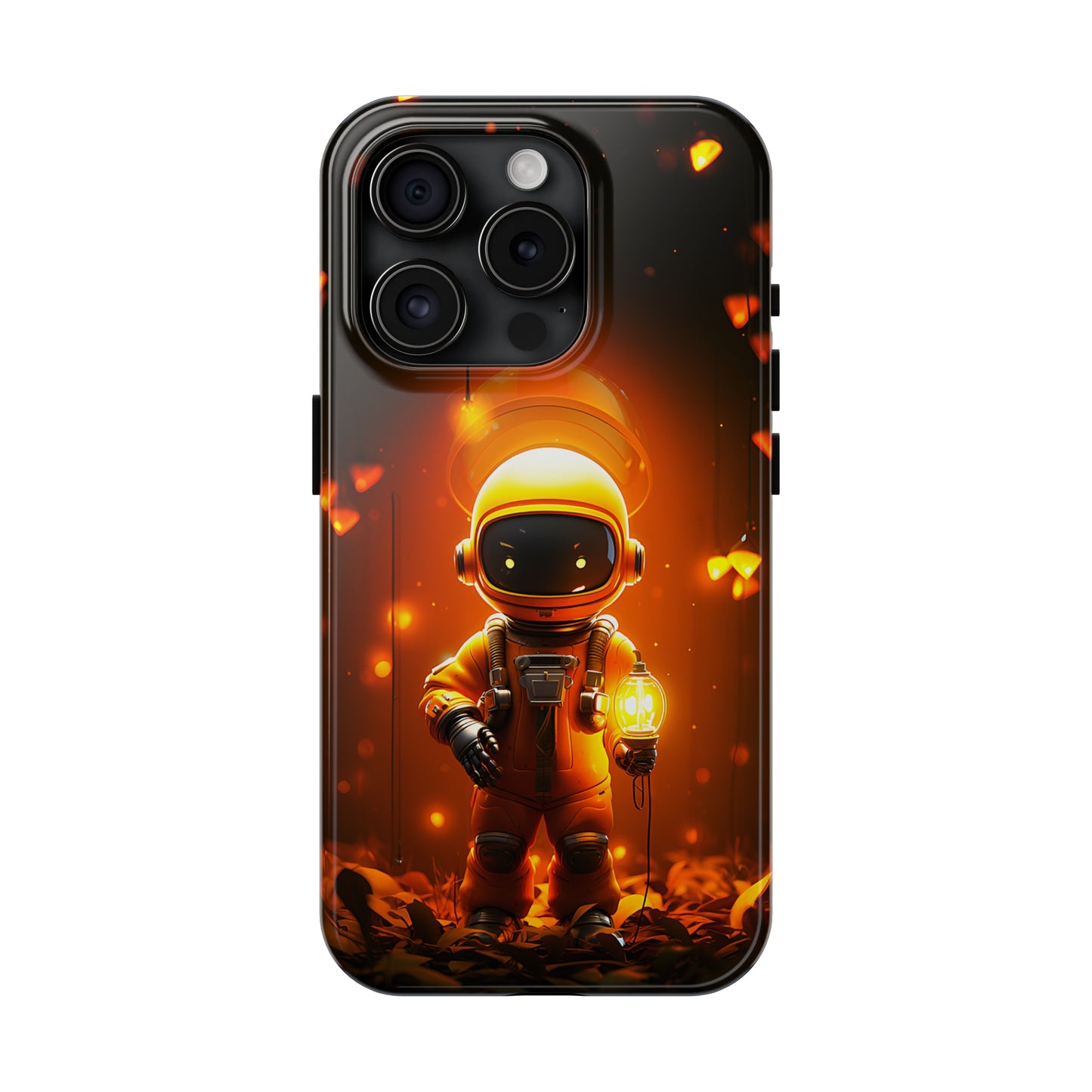 Yellow Astronaut Robot (iPhone Case 11-15)Discover the perfect balance of style and safety with RIMA's Tough Phone Case for iPhone 11, 12, 13, 14, 15 . Enjoy enhanced protection with a stylish glossy finish.RimaGallery