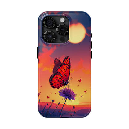 Glowing Flight (iPhone Case 11-15)Discover the perfect balance of style and safety with RIMA's Tough Phone Case for iPhone 11, 12, 13, 14, &amp; 15. Enjoy enhanced protection with a stylish glossy fiRimaGallery