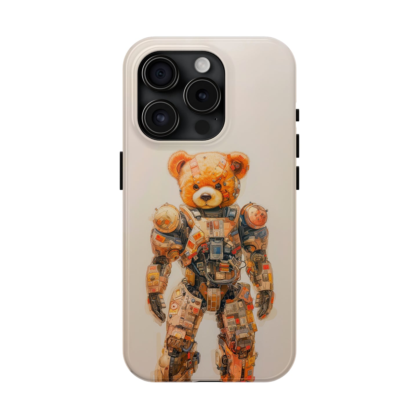 Teddy Mech (iPhone Case 11-15)Teddy Mech Transform your iPhone experience with RIMA's Tough Case - Premium style &amp; security for iPhone 11-15. Click to own the ultimate protection! 🛡️📲RimaGallery