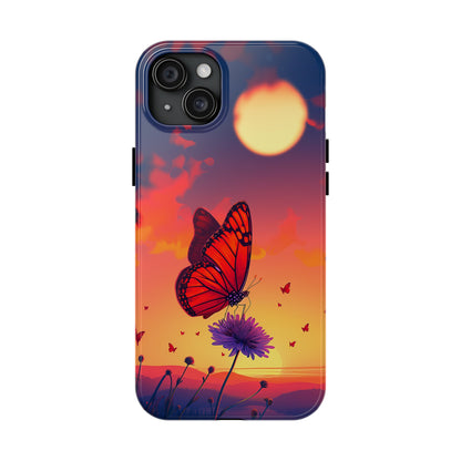 Glowing Flight (iPhone Case 11-15)Discover the perfect balance of style and safety with RIMA's Tough Phone Case for iPhone 11, 12, 13, 14, &amp; 15. Enjoy enhanced protection with a stylish glossy fiRimaGallery