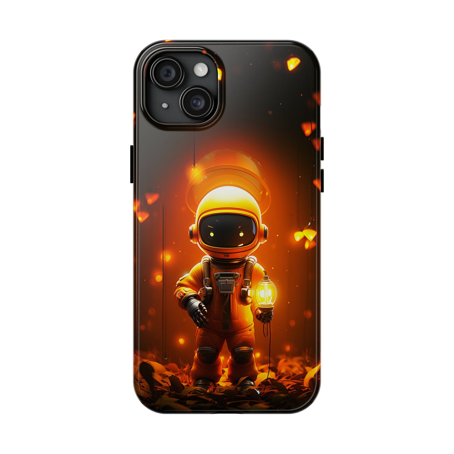 Yellow Astronaut Robot (iPhone Case 11-15)Discover the perfect balance of style and safety with RIMA's Tough Phone Case for iPhone 11, 12, 13, 14, 15 . Enjoy enhanced protection with a stylish glossy finish.RimaGallery