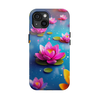 Lotus Lagoon (iPhone Case 11-15)Enhance your iPhone 11-15 with RIMA's Tough Case: Sleek design, double-layer protection, and wireless charging friendly. Perfect for the urban lifestyle.RimaGallery