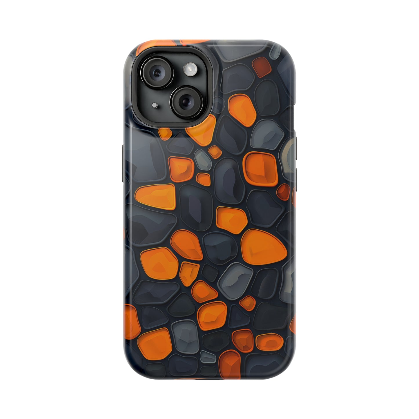 Amber Mosaic (iPhone Case 11-15)Enhance your iPhone 11-15 with RIMA's Tough Case: Sleek design, double-layer protection, and wireless charging friendly. Perfect for the urban lifestyle.RimaGallery
