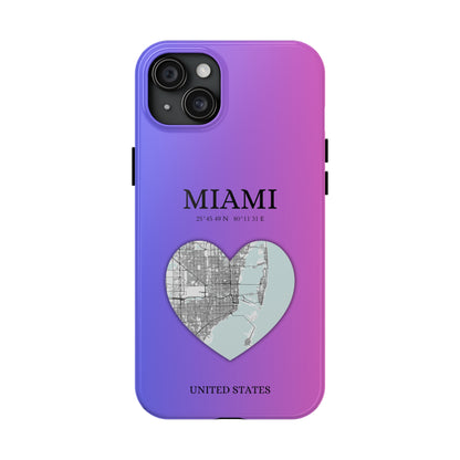 Miami Heartbeat - Magenta (iPhone Case 11-15)Elevate your iPhone's style with Rima's Miami Heartbeat case. Sleek, durable protection for models 11-15. Free US shipping.RimaGallery