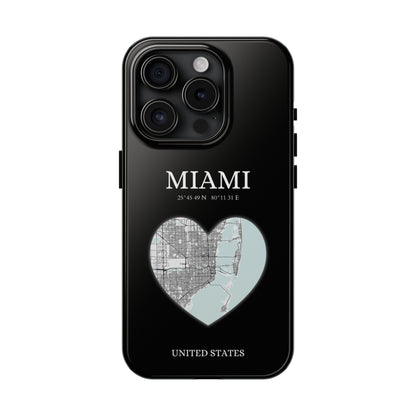 Miami Heartbeat - Black (iPhone Case 11-15)Elevate your iPhone's style with Rima's Miami Heartbeat case. Sleek, durable protection for models 11-15. Free US shipping.RimaGallery