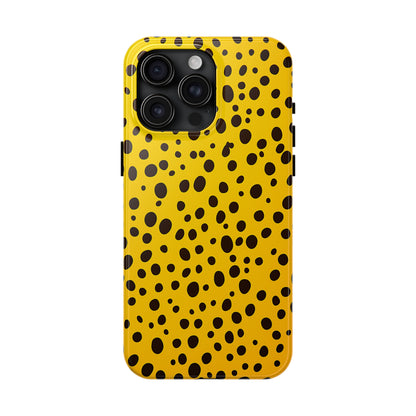 Dotted Delight - Yellow (iPhone Case 11-15)Elevate your iPhone's style with Rima's Dotted Delight case. Sleek, durable protection for models 11-15. Free US shipping.RimaGallery