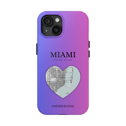 Miami Heartbeat - Magenta (iPhone Case 11-15)Elevate your iPhone's style with Rima's Miami Heartbeat case. Sleek, durable protection for models 11-15. Free US shipping.RimaGallery