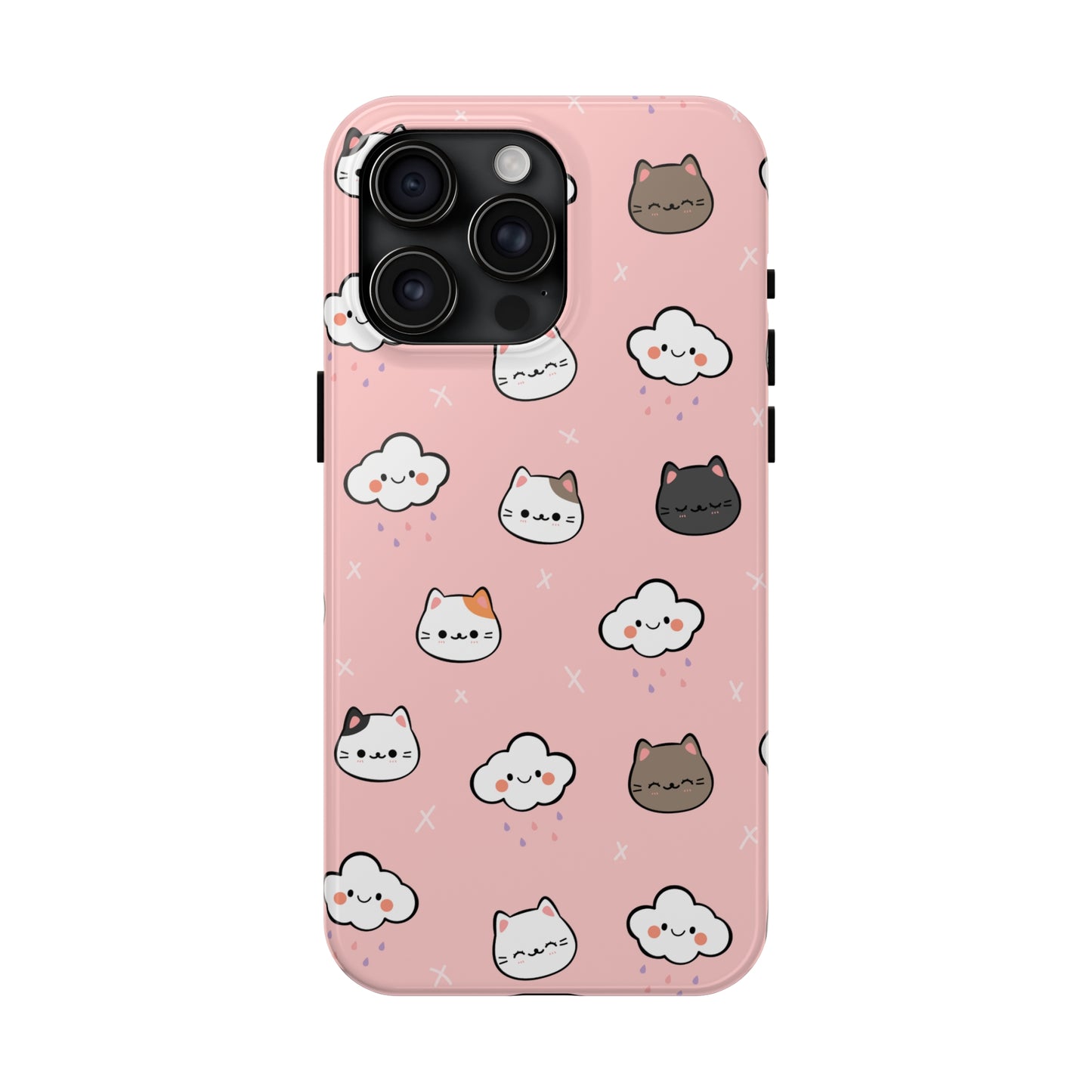 Purrfect Skies (iPhone Case 11-15)Shop RIMA Tough Phone Case for iPhone 11-15: Ultimate protection with double-layer defense, glossy finish, and wireless charging compatibility. Urban and weather-resRimaGallery