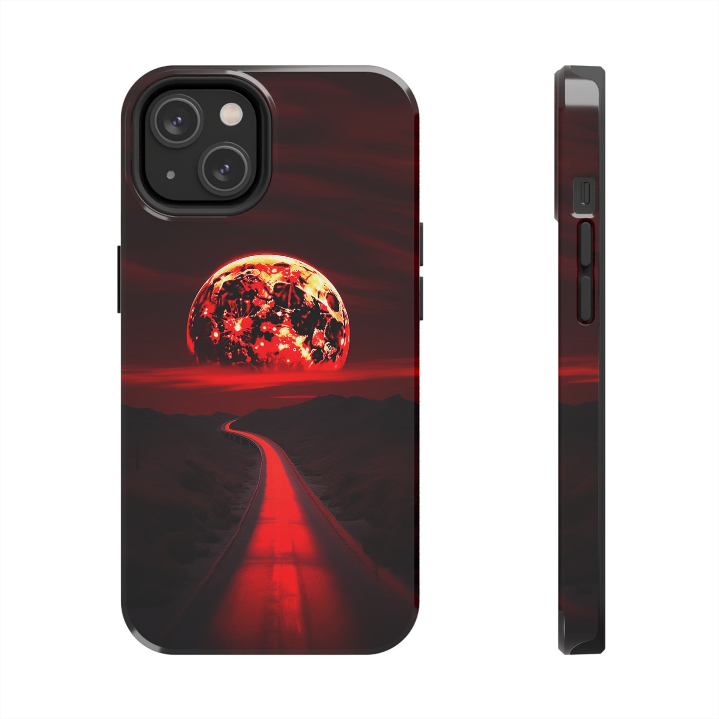 Crimson Eclipse (iPhone Case 11-16)
