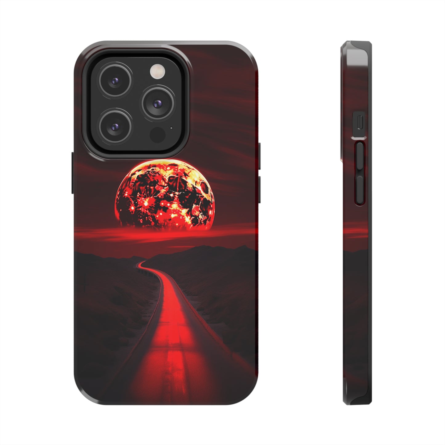 Crimson Eclipse (iPhone Case 11-16)