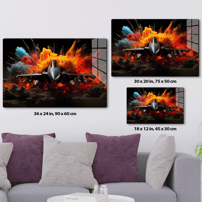 Shattered Canvas (Acrylic)Make a statement with Shattered Canvas acrylic prints. The 1⁄4" acrylic panel exudes the illusion of a smooth glass surface for vibrant artwork. Pre-installed hanginRimaGallery