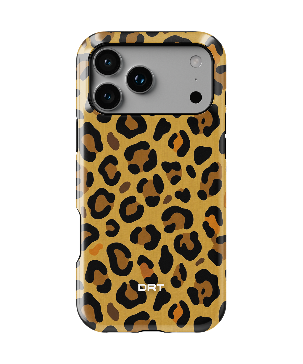 Leopard Print Magnetic Impact Phone Case — Slim Protective iPhone Cover