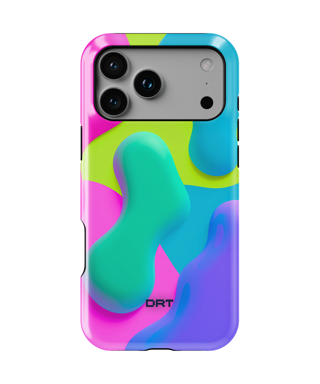 Colorful 3D Abstract Magnetic Impact-Resistant Phone Case