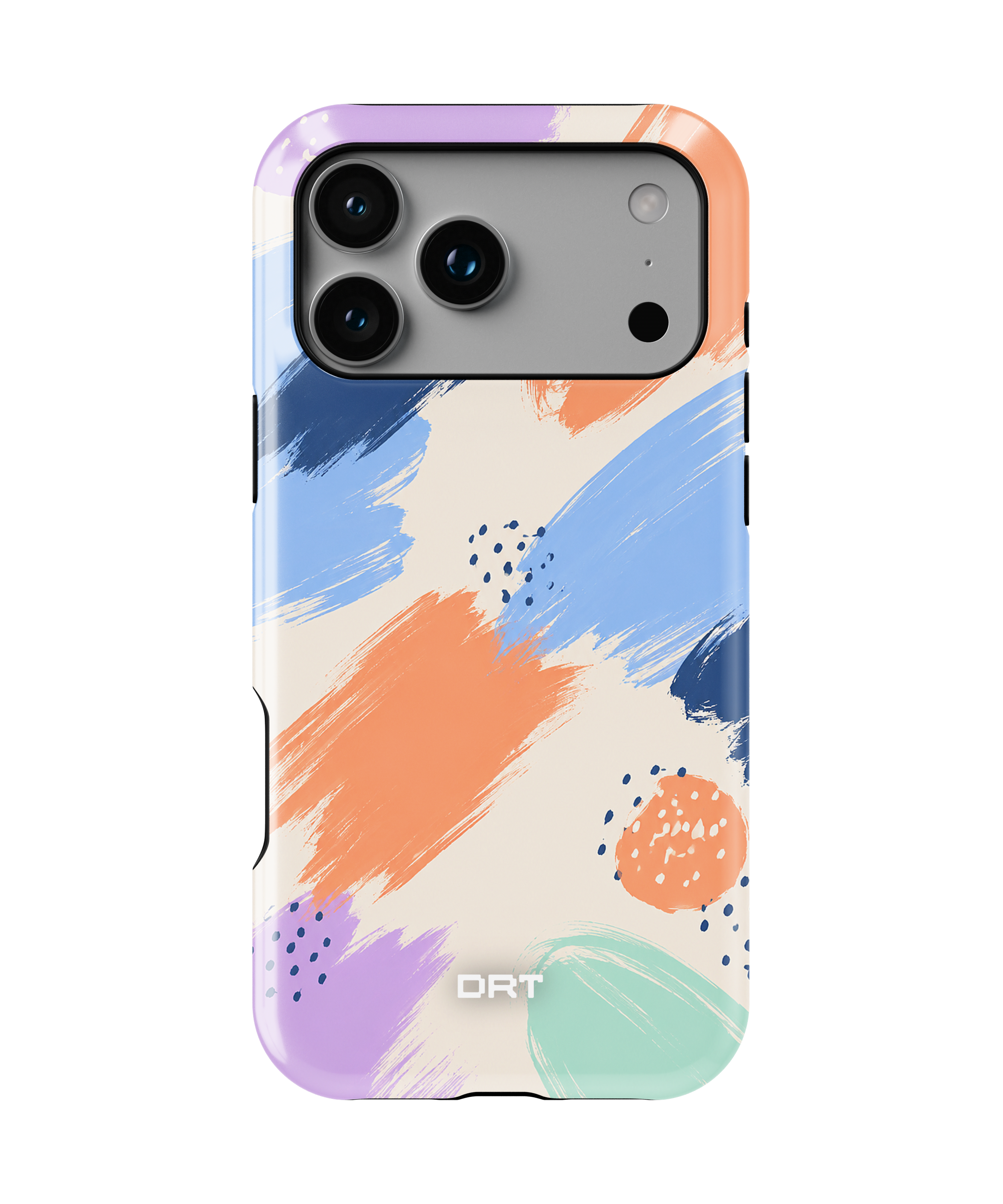 Abstract Brushstroke Magnetic Impact-Resistant Phone Case