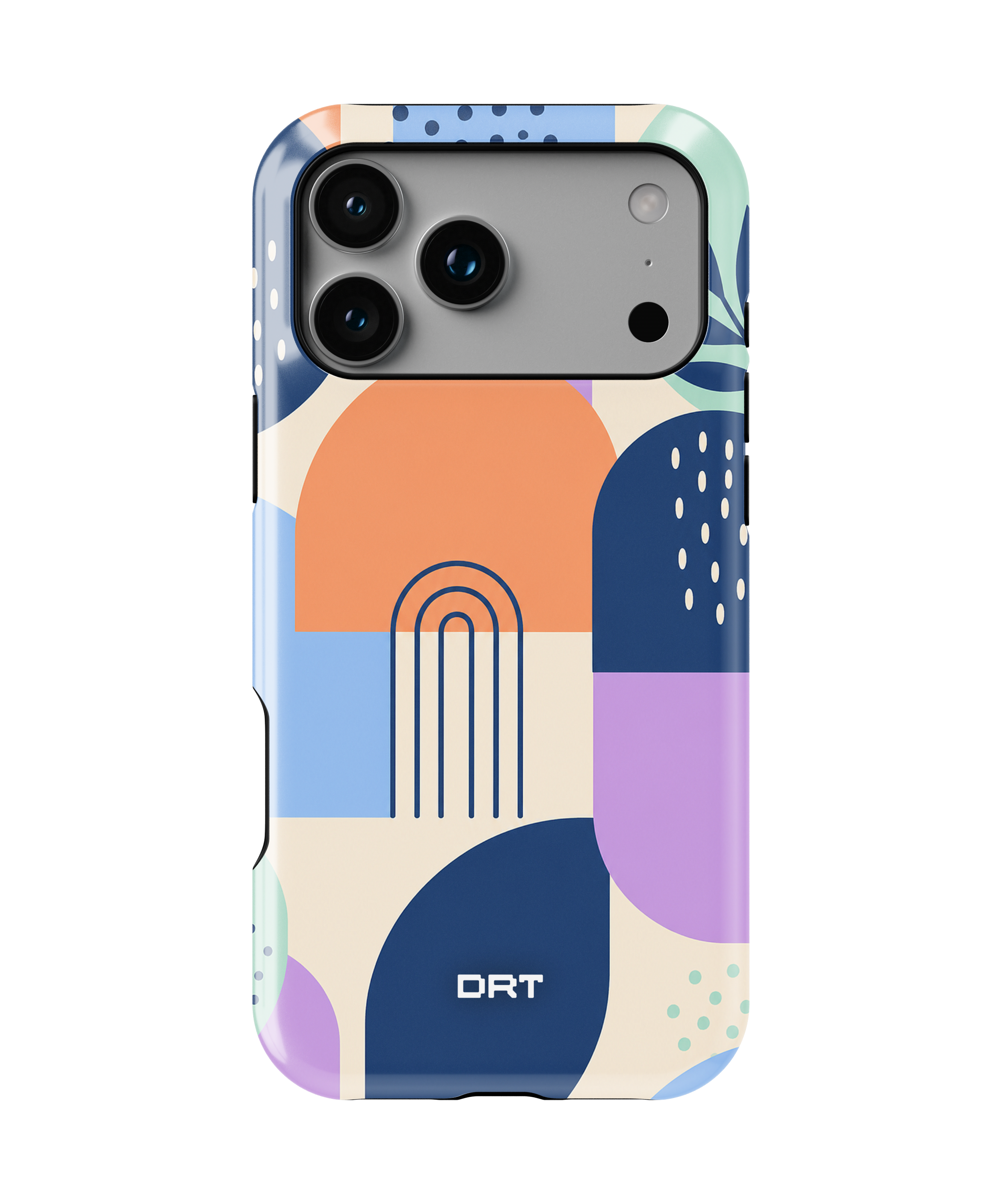 Abstract Arch Mosaic Magnetic Impact Phone Case