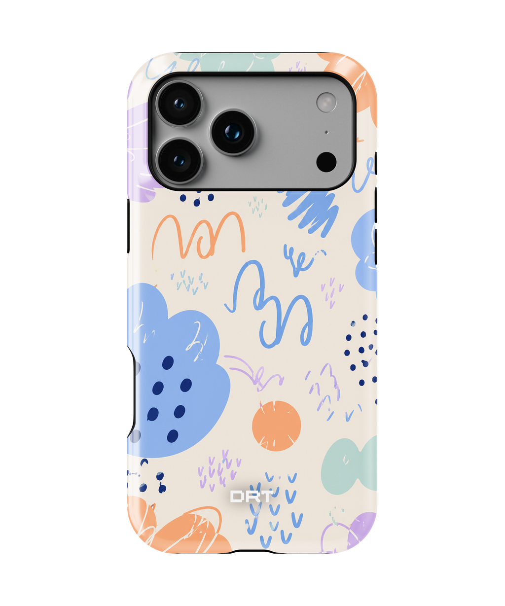 Abstract Doodle Magnetic Impact Phone Case