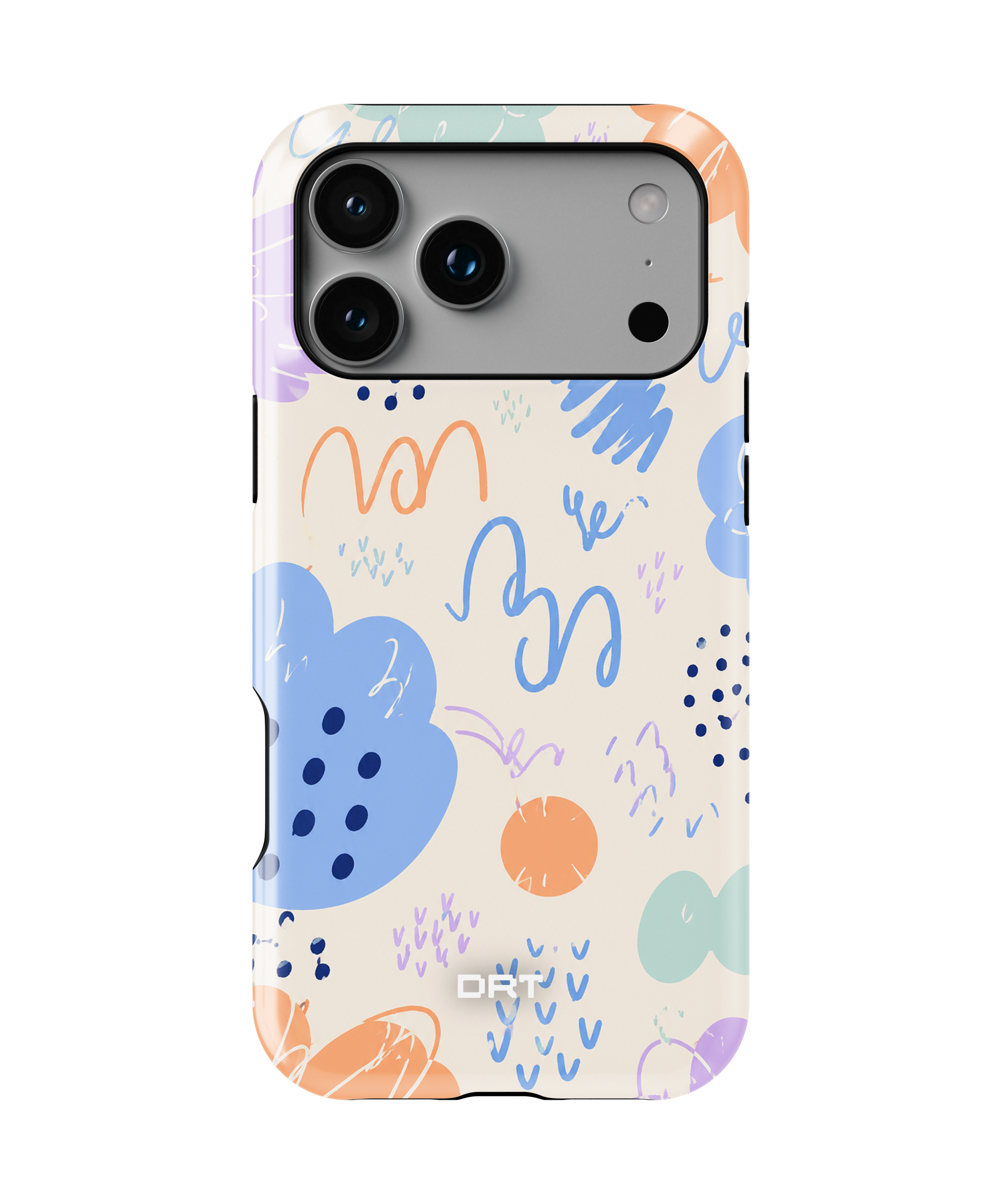 Abstract Doodle Magnetic Impact Phone Case