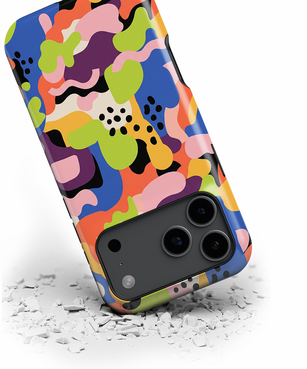 Colorful Abstract Camouflage Magnetic Impact Phone Case